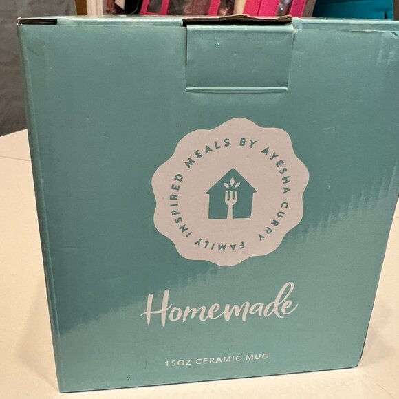 AYESHA CURRY “Coming in Hot” Oversized Ceramic Mug BRAND-NEW IN BOX & VERY CUTE! - Picture 8 of 10